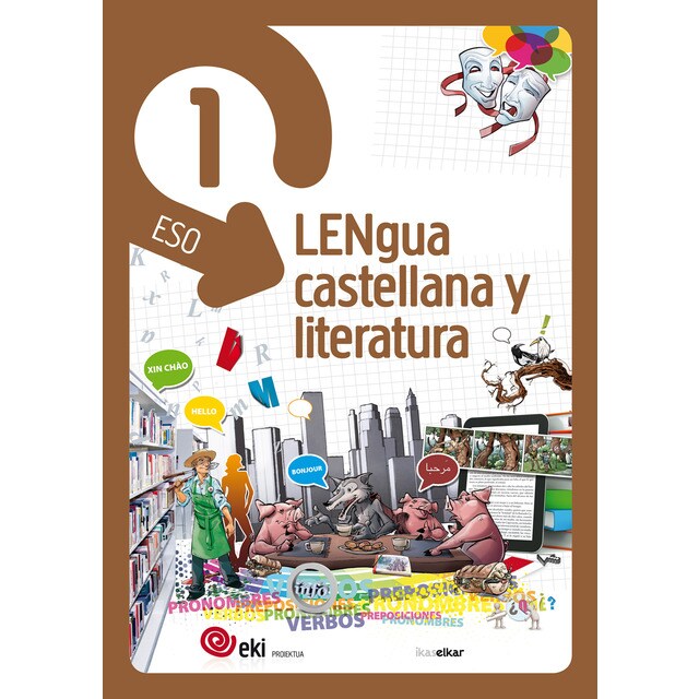 EKI DBH 1. Lengua castellana y Literatura 1 (Pack 3) (Tapa blanda)