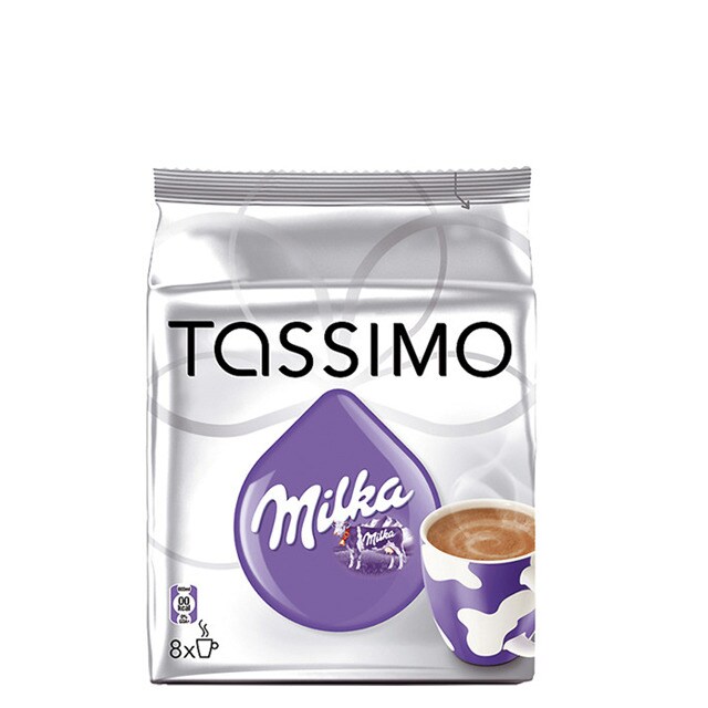 Bolsa de 8 cápsulas Chocolate Milka Tassimo