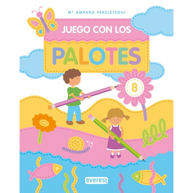 Juego con los palotes 8 (Tapa blanda)