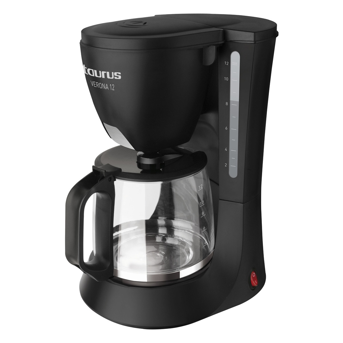Taurus - Cafetera De Goteo Taurus Verona 12 Con Capacidad Para 12 Tazas.