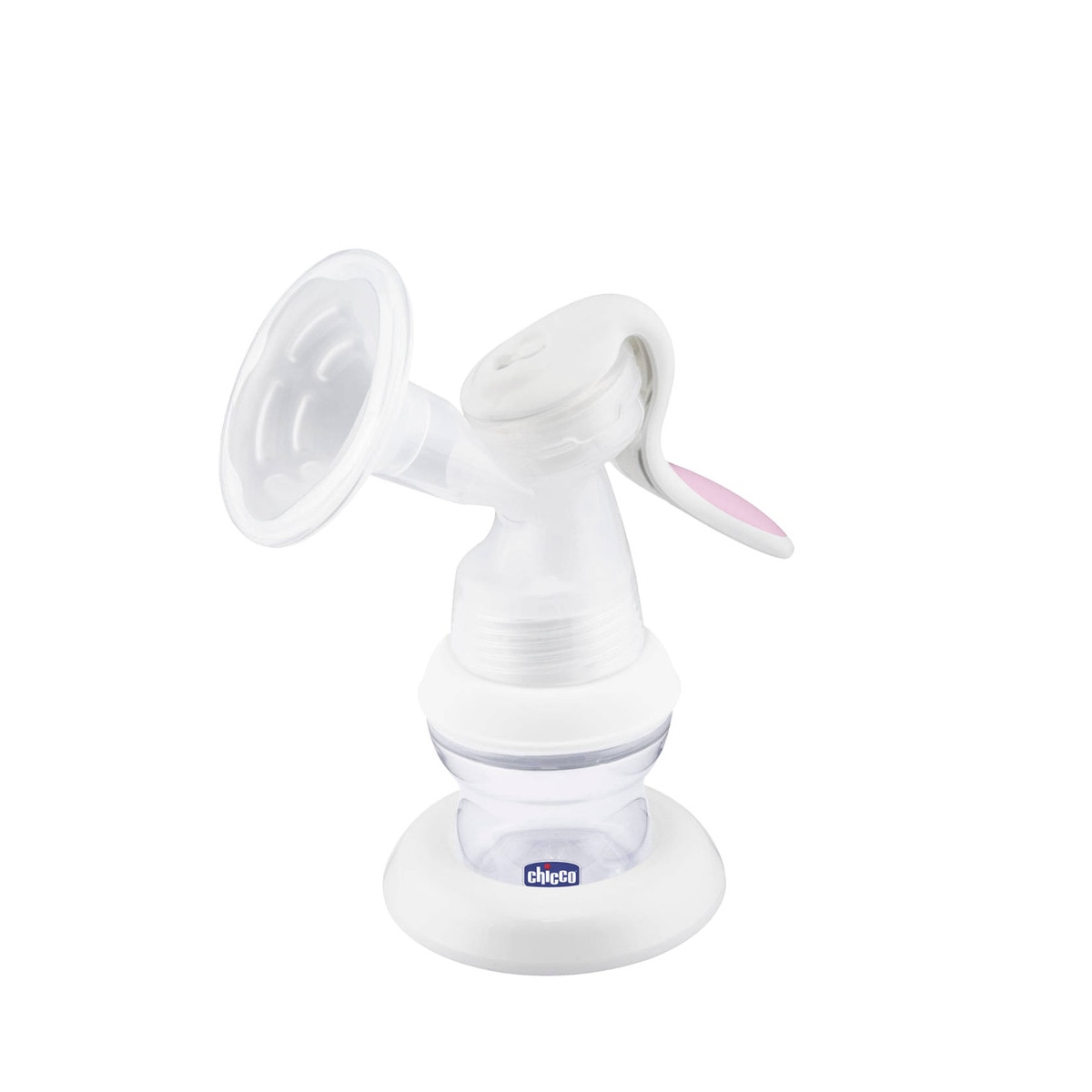 Chicco - Sacaleches Manual Chicco Con Copa De Silicona Transparente.