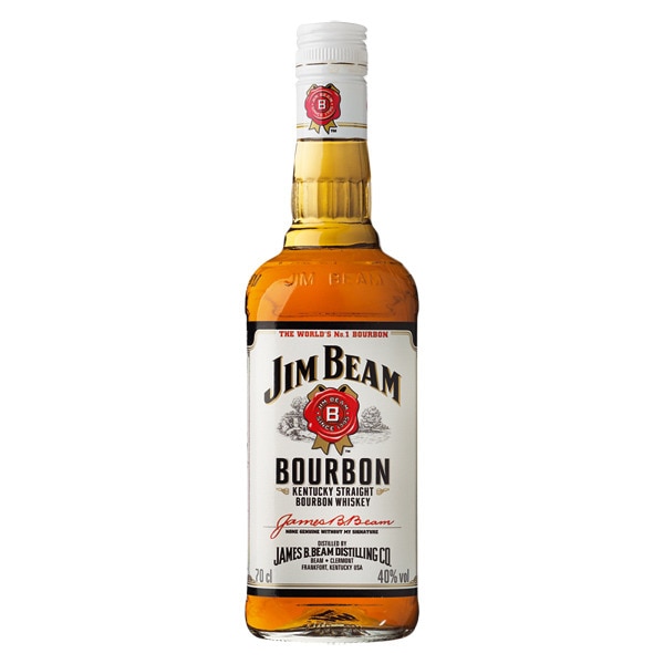 Comprar Whisky White Bourbon garrafa 70 cl · Jim Beam · Supermercado El