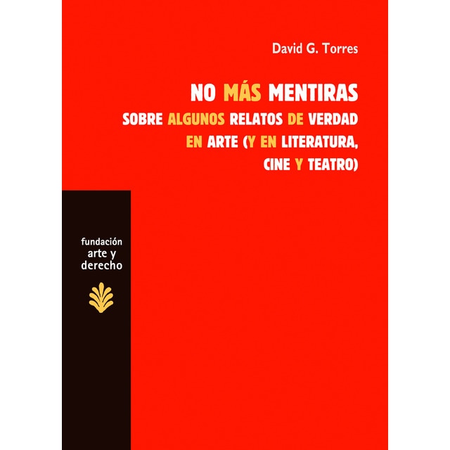 No mas mentiras (Tapa blanda con solapas)