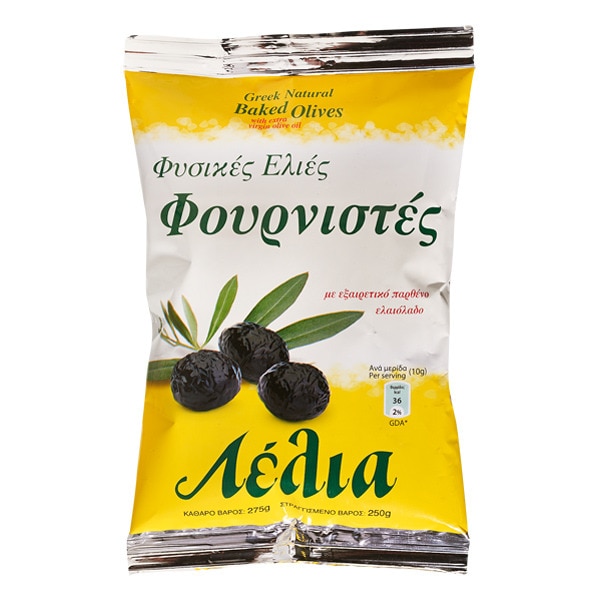 Azeitonas Pretas no Forno 275 g