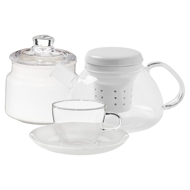 Juego de té por piezas Borosilicato El Corte Inglés
