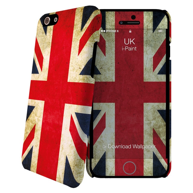 I-Paint - Carcasa Skin Bandera Union Jack Para IPhone 6 / 6s