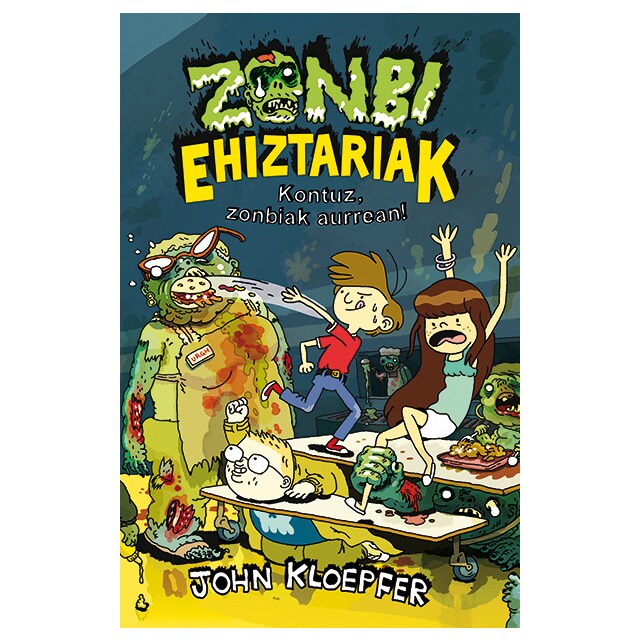 Kontuz, zonbiak aurrean! (Tapa blanda con solapas)