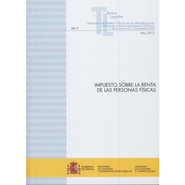 Impuesto sobre la renta de las personas físicas (Tapa blanda)