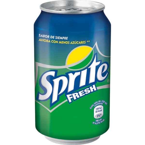 FRESH lemon and lime soft drink tin 33 cl · SPRITE · Supermercado Hipercor