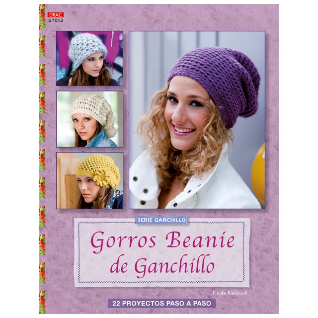 Gorros beanie de ganchillo (Tapa blanda)
