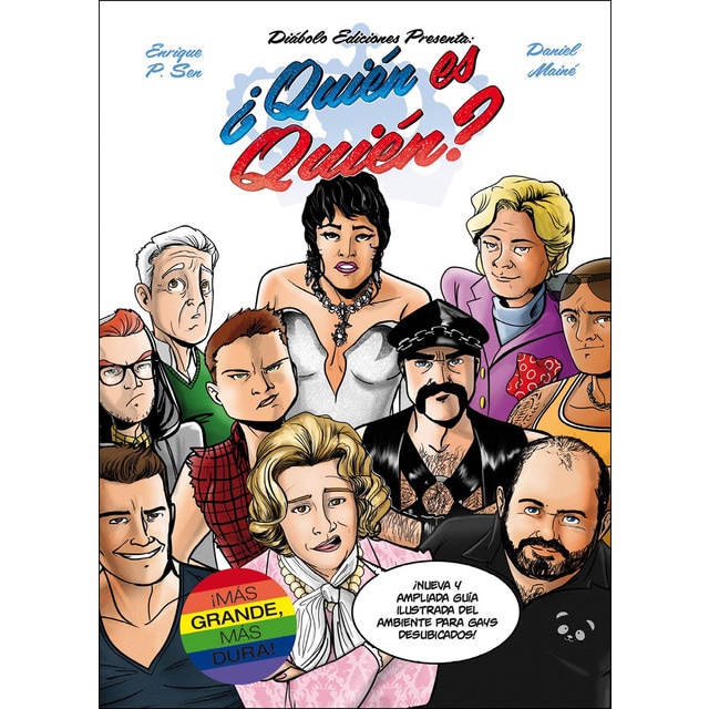 ¿quién es quién?. Nueva y ampliada guía ilustrada del ambiente para gays desubicados! (Tapa dura)