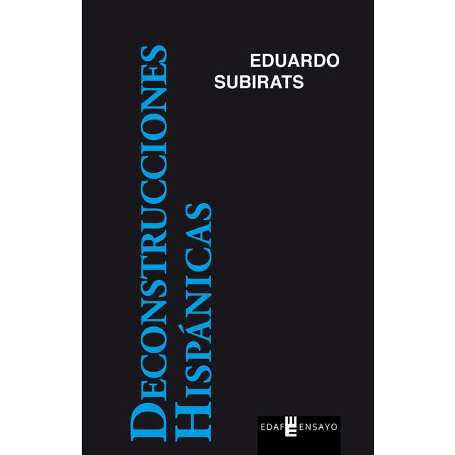 Deconstrucciones hispanicas (Tapa blanda)
