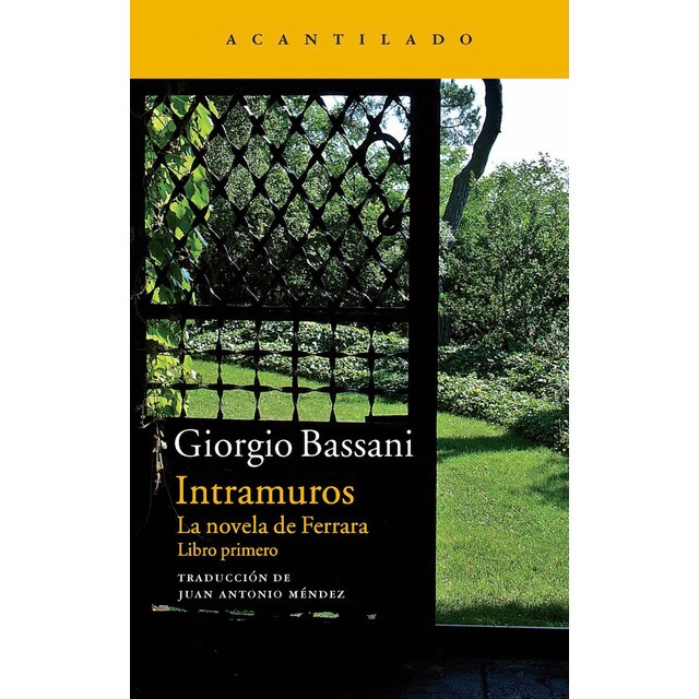 Intramuros: La novela de ferrara (Tapa blanda)