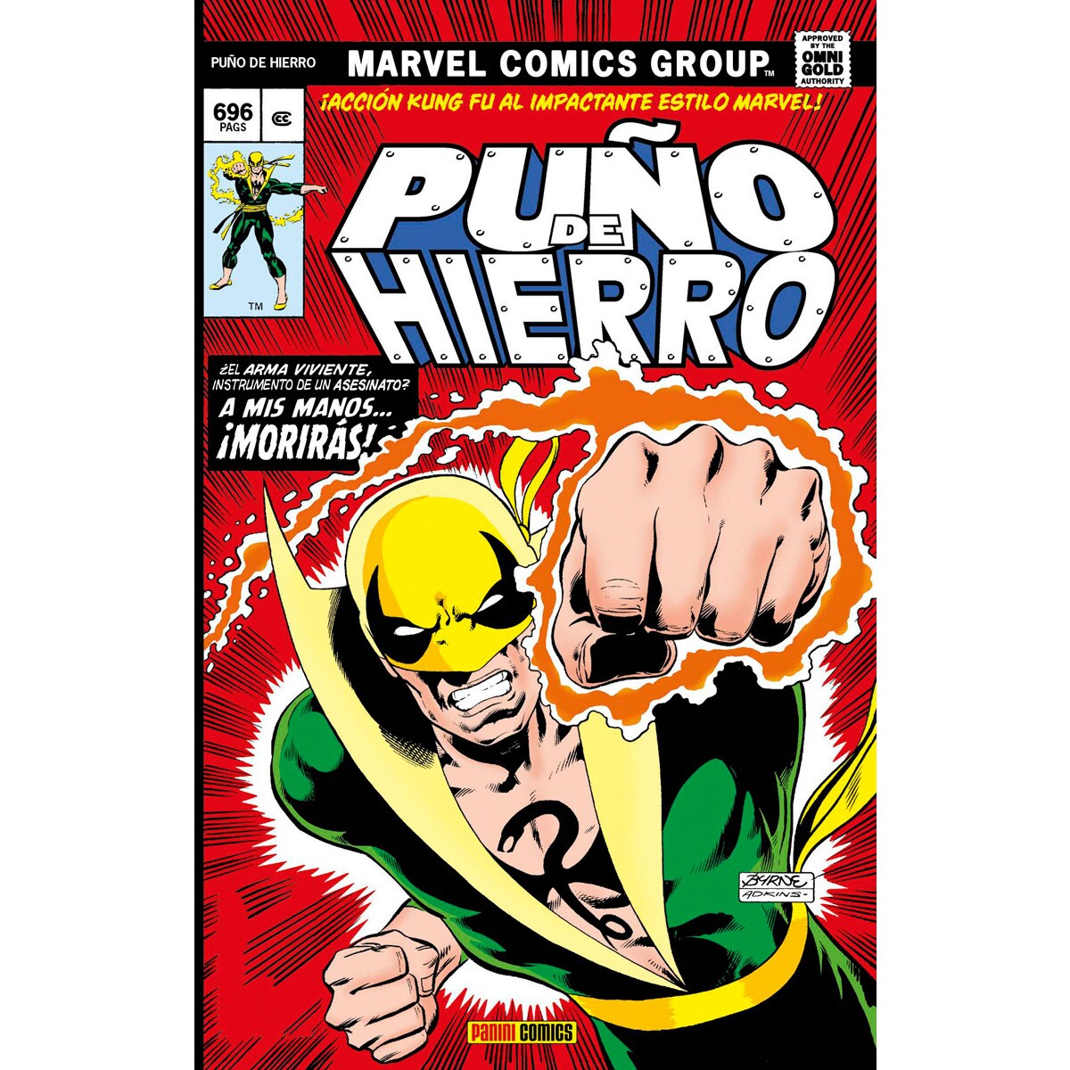 Imagem 0 de Marvel Gold: Puño De Hierro Integral. Integral: A MIS MANOS ¡MORIRÁS! (Capa dura)