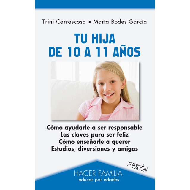 Tu hija de 10 a 11 años (Tapa blanda)