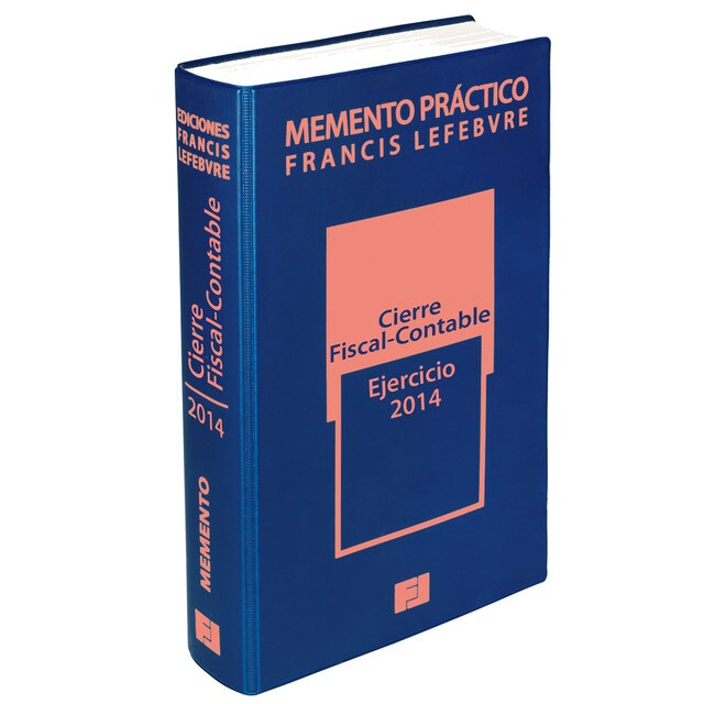 Memento cierre fiscal contable ejercicio 2014 (Tapa blanda)