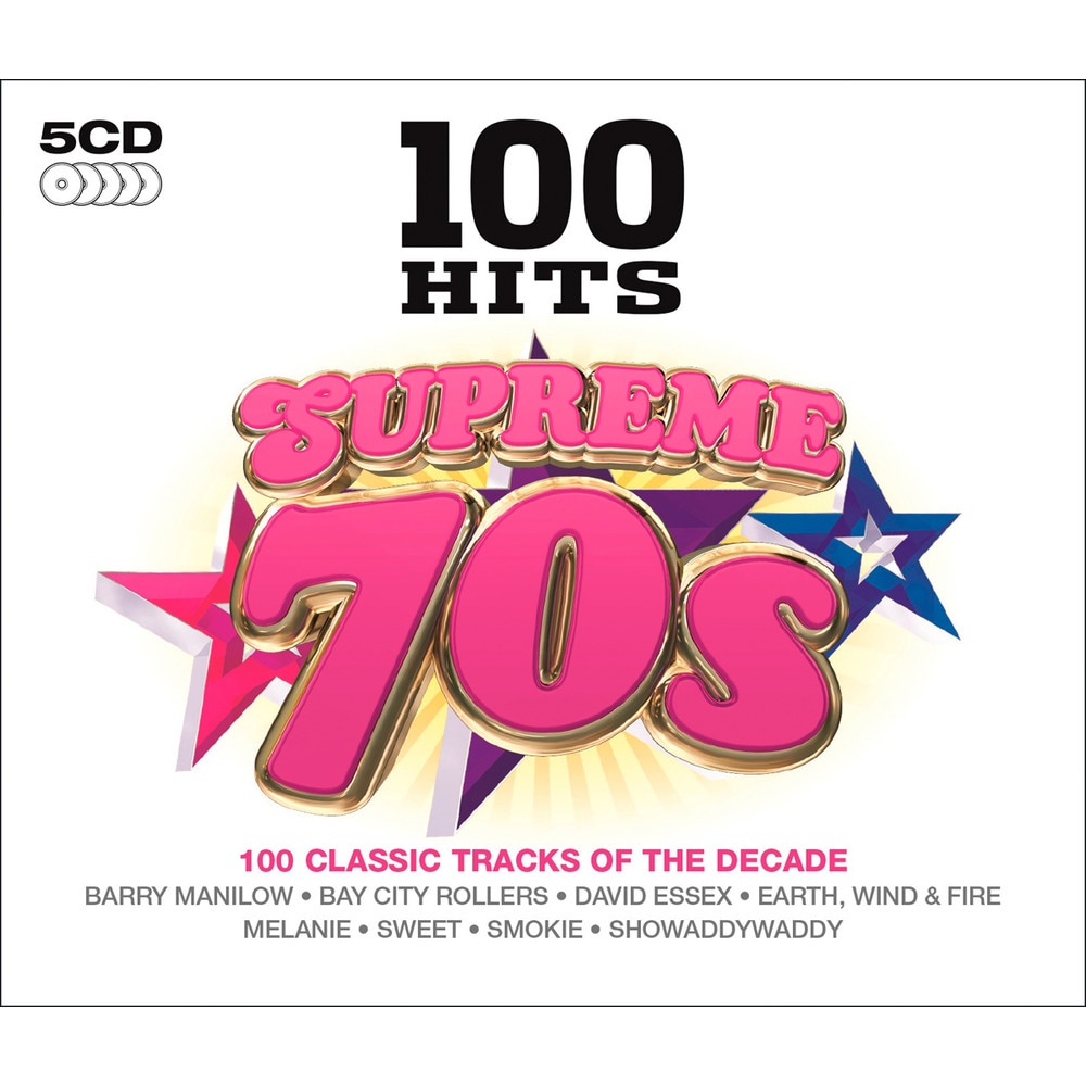 100 hits supreme 70's (CD)