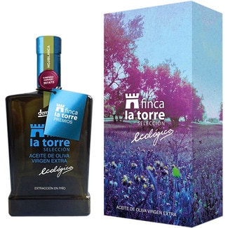 Aceite de oliva virgen extra ecológico Hojiblanca botella 500 ml - Finca La Torre