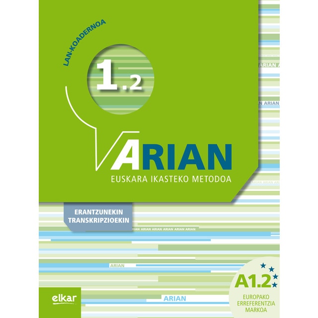 Arian A1.2 Lan koadernoa: (+erantzunak) (Tapa blanda)
