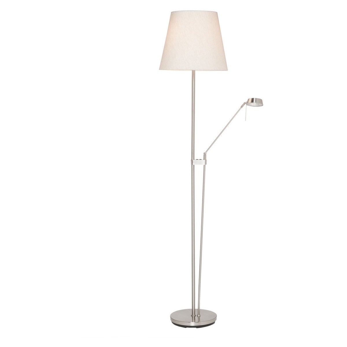Candeeiro de pé LED com leitor Palma El Corte Inglés Cromado-2
