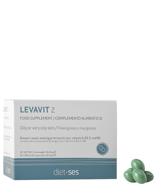 Cápsulas Cuidado Piel Grasa Levavit-Z Sesderma