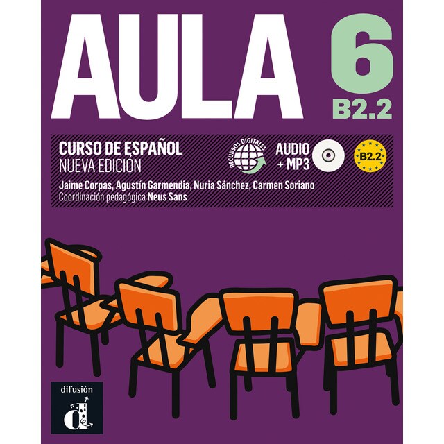 Aula Nueva edición 6 Libro del alumno + CD: Aula Nueva edición 6 Libro del alumno + CD (Tapa blanda)