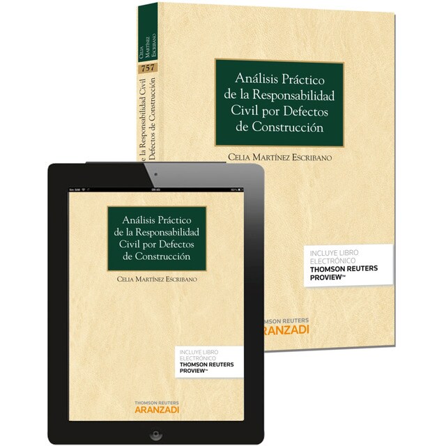 Análisis práctico de la responsabilidad civil por defectos de construcción (Papel + e-book)