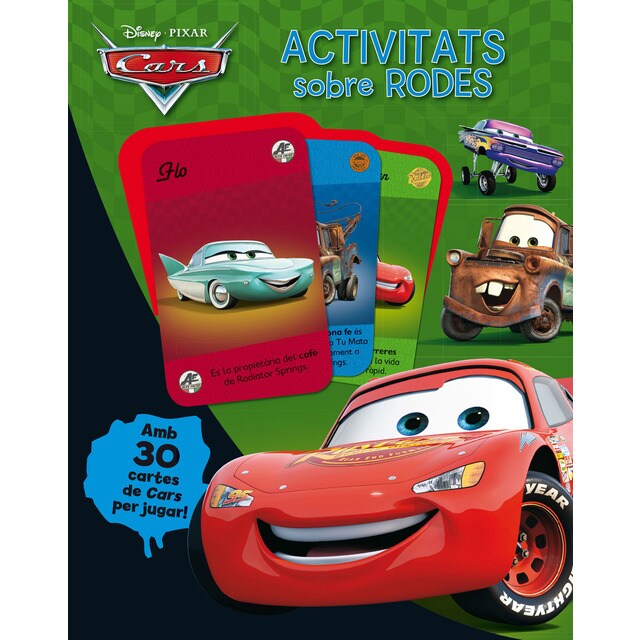 Cars. Activitats sobre rodes: Amb 30 cartes de cars per jugar!.pdf