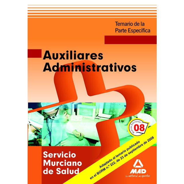 Auxiliares administrativos del servicio murciano de salud. Temario de la parte específica.pdf