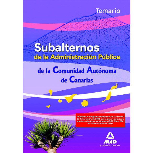 Subalternos de la comunidad autónoma de canarias. Temario..pdf