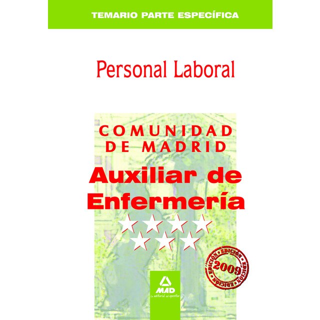 Auxiliares de enfermería. Grupo iv. Personal laboral de la comunidad de madrid. Temario específico..pdf