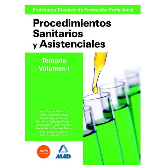Cuerpo de profesores técnicos de formación profesional. Procedimientos sanitarios y asistenciales. Volumen i..pdf