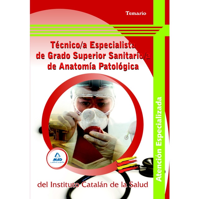 Técnico/a especialista de grado superior sanitario/a de anatomía patológica del instituto catalán de la salud. Temario..pdf