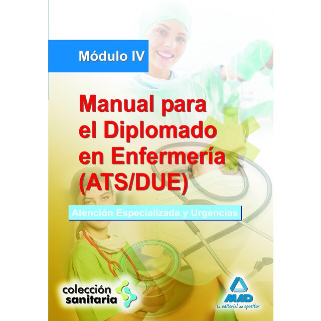 Manual para el diplomado en enfermería (ats/due). Test. (Tapa blanda)