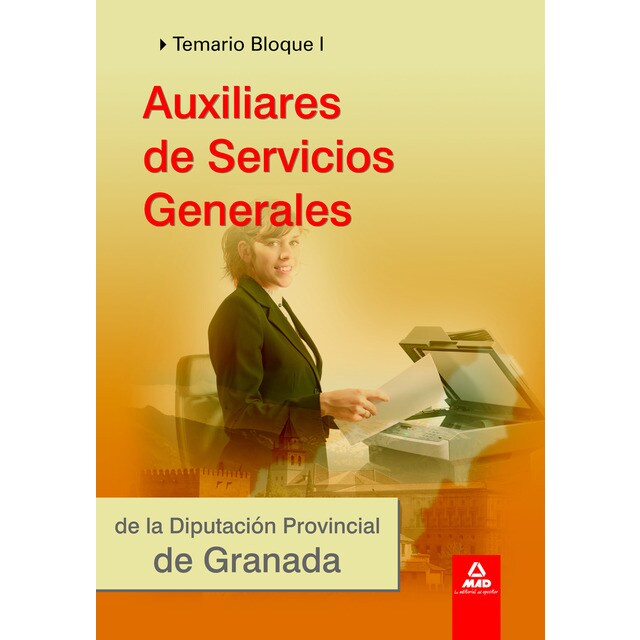 Auxiliares de servicios generales de la diputación de granada. Temario. Bloque i..pdf