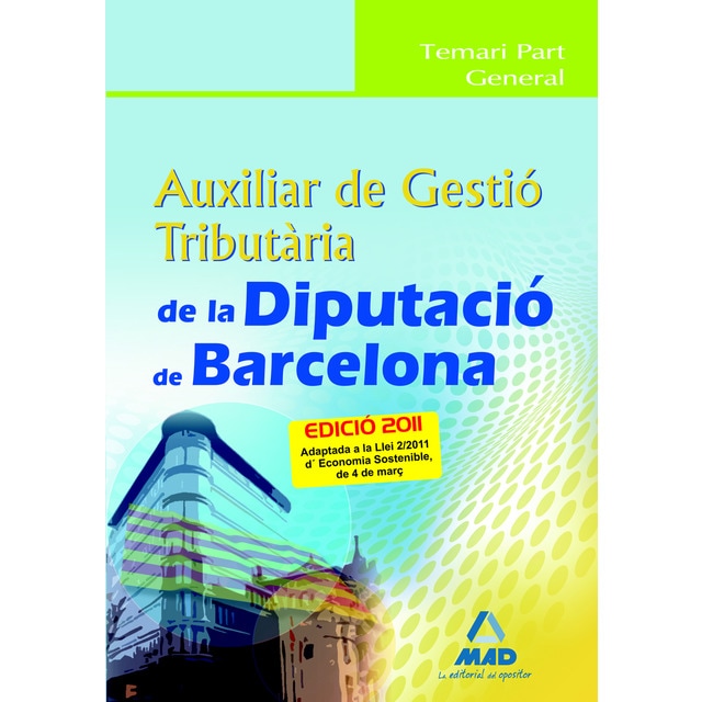 Auxiliar de gestió tributária de la diputació de barcelona. Temari part general.pdf