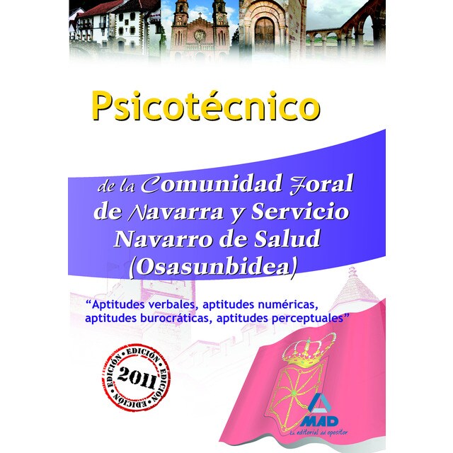 Psicotécnico de la comunidad foral de navarra y servicio navarro de salud