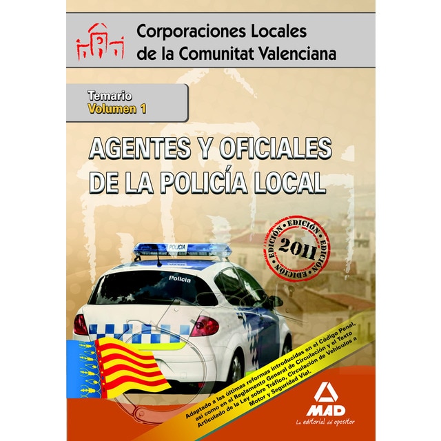 Agentes y oficiales de la policía local de la comunitat valenciana. Temario volumen i..pdf