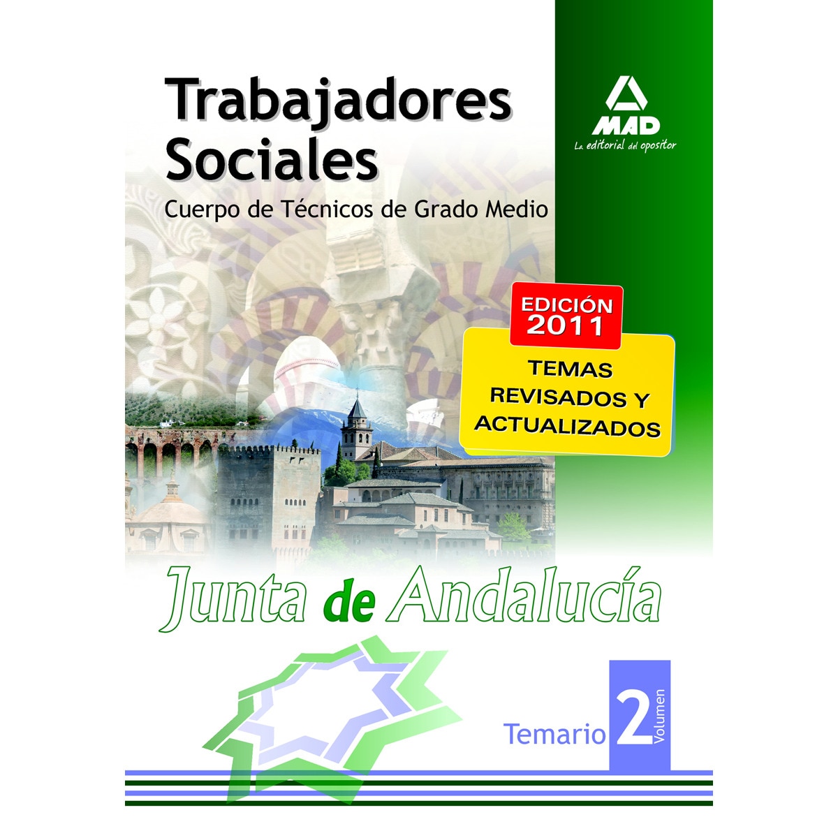 Cuerpo de Técnicos de Grado Medio, Trabajadores Sociales, Junta de Andalucía