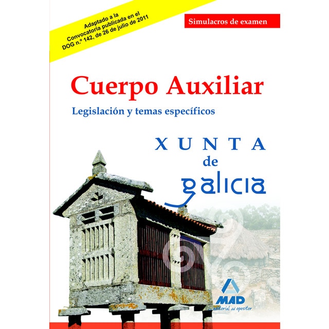 Cuerpo auxiliar de la xunta de galicia. Simulacros de examen.pdf