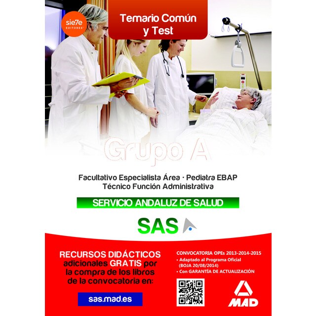 Grupo a del servicio andaluz de salud. Temario común y test.pdf