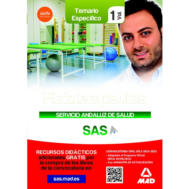 Fisioterapeuta del servicio gallego de salud. Temario específico vol 1
