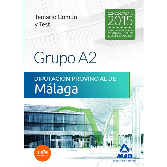 Guarda de la diputación provincial de Málaga. Temario y test