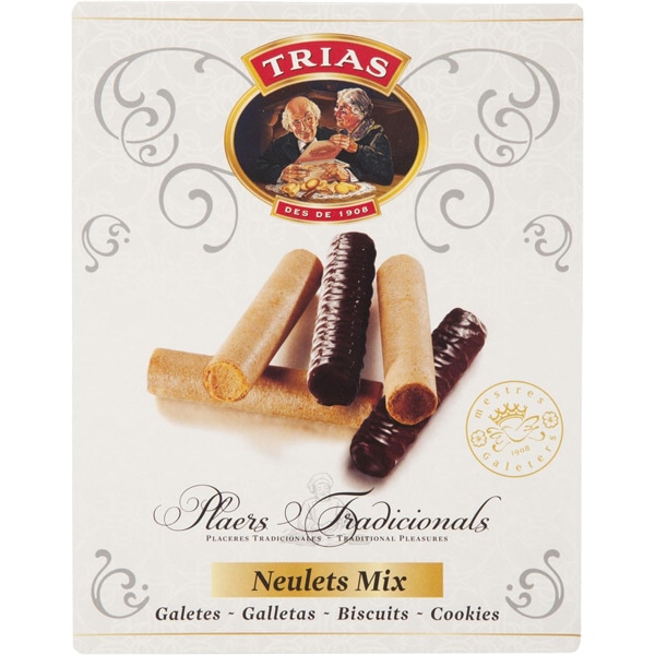 Neulets Mix surtido de barquillos caja 150 g