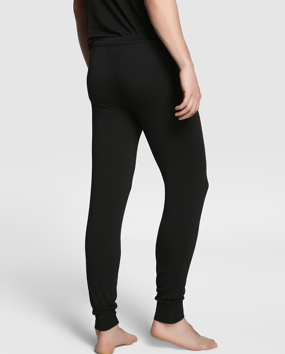 Ceroulas de homem Thermoimpetus pretas Preto-2