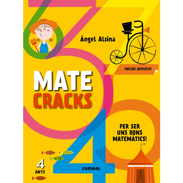 Matecracks. Activitats de competència matemàtica: nombres, geometria, mesura, lògica i estadística 4 anys