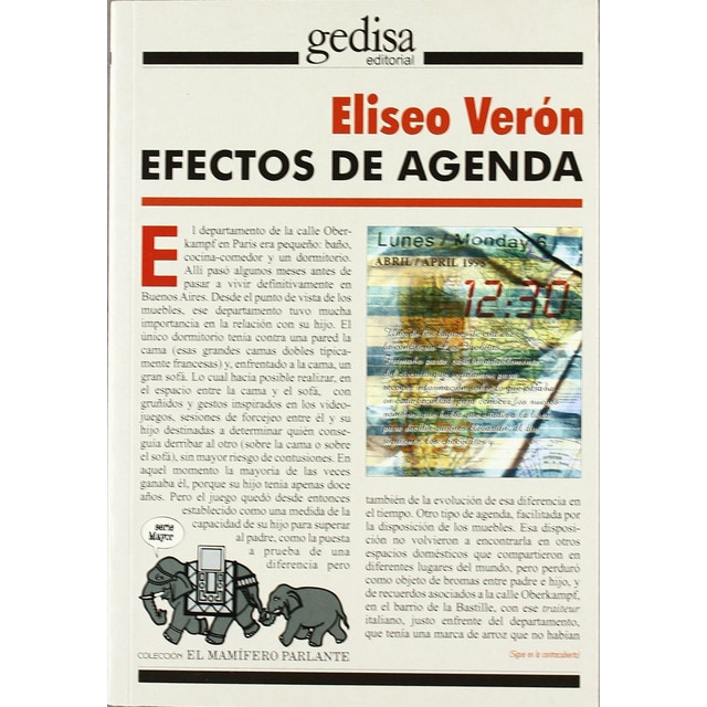 Efectos de agenda