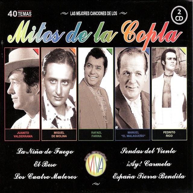 Mitos de la copla (CD).