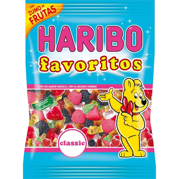HARIBO Favoritos Classic caramelos de goma surtidos bolsa 150 g