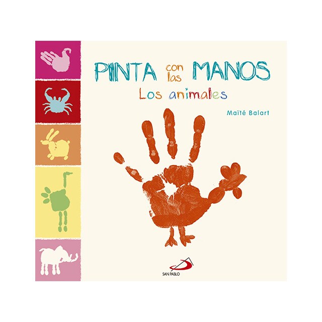 Pinta con las manos. Los animales.pdf